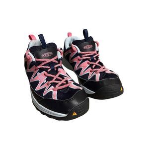 KEEN Kids' Navy Blue and Pink Shoes